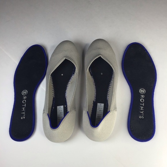 Rothy’s The Flats in Flax Birdseye Size 11. - Picture 8 of 8